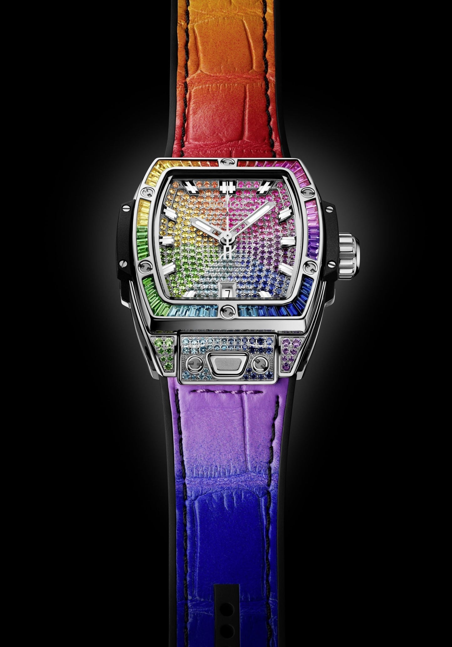 HUBLOT Espírito do Big Bang Aço Arco-Íris