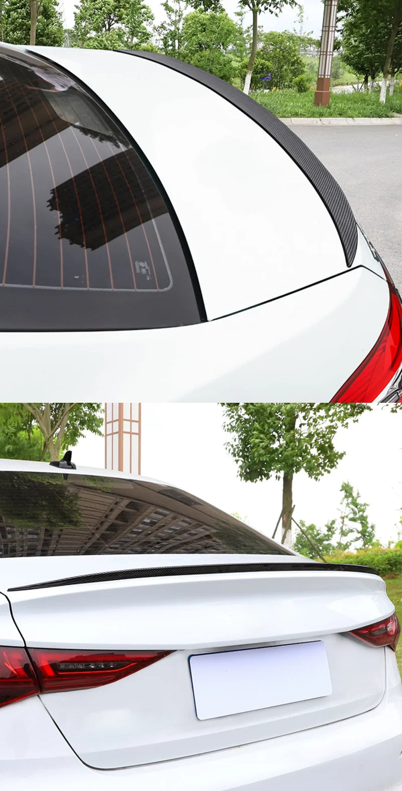 Universal Spoiler Lip Sedan Asa Traseira, WV, BMW, Audi, Peugeot, 121cm Comprimento