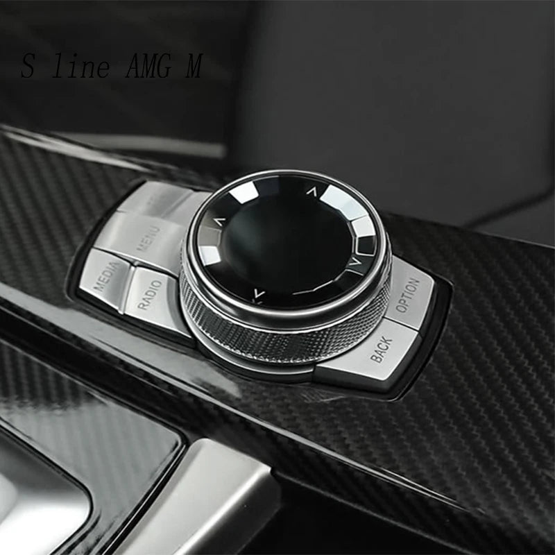 For BMW 5 6 7 Series f10 f18 f11 f12 f13 f01 f02 Car Center control crystal Multimedia Buttons