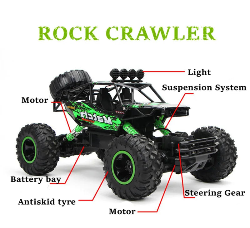 -Road 4x4 Control Trucks Toys Gifts