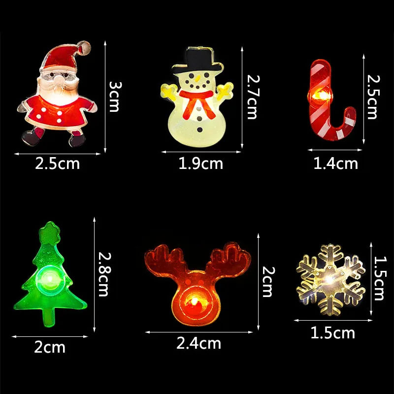 Decoración del árbol de Navidad del copo de nieve de Papá Noel de 2m 20 LED