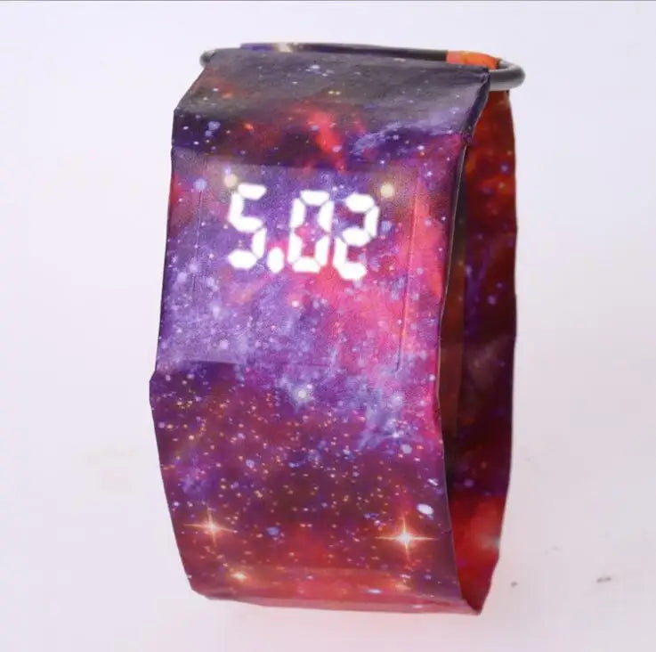 New Fashion Watches Creative Paper. Watch Led Digital