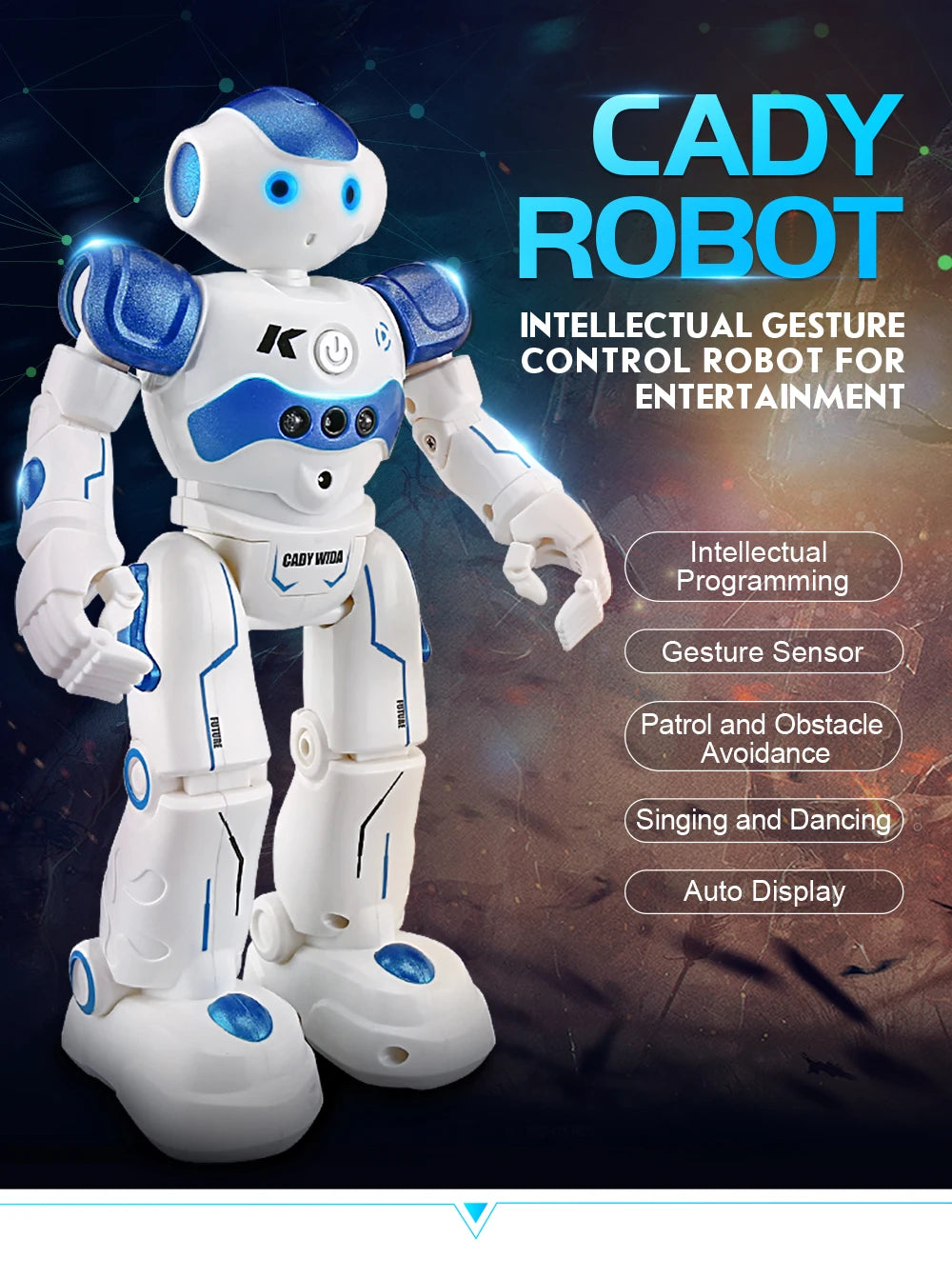 Robot Toy IR Gesture Remote control