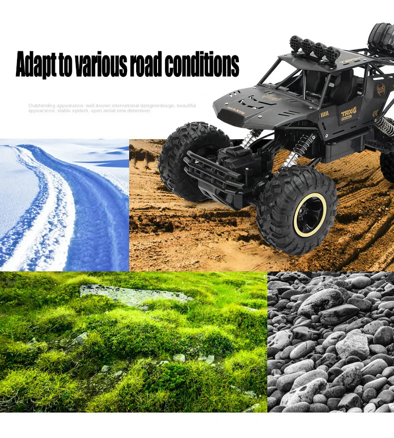 -Road 4x4 Control Trucks Toys Gifts