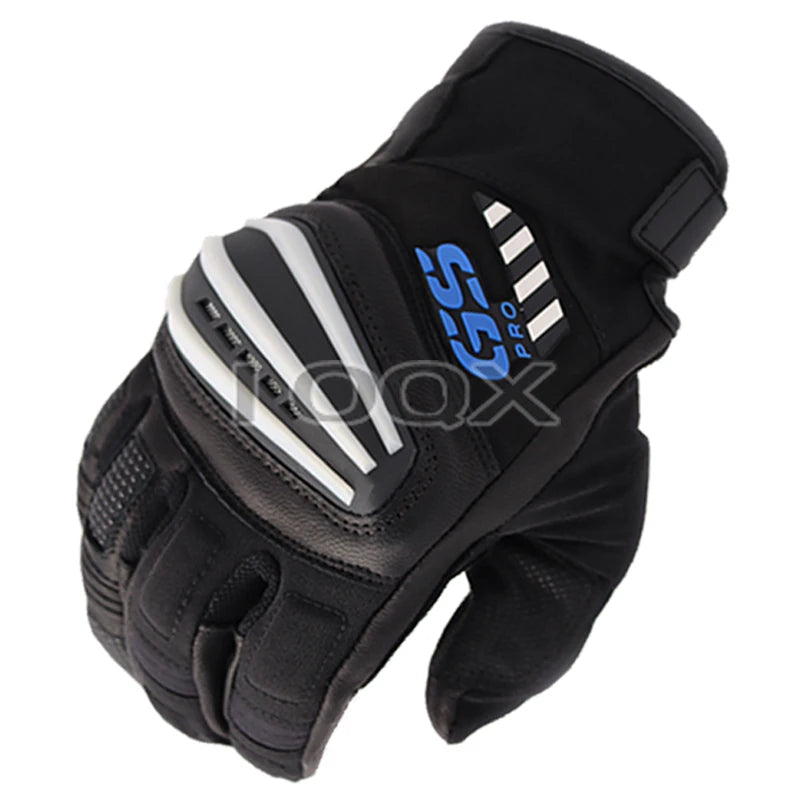 Touch Screen Motorcycle Leather Gloves 