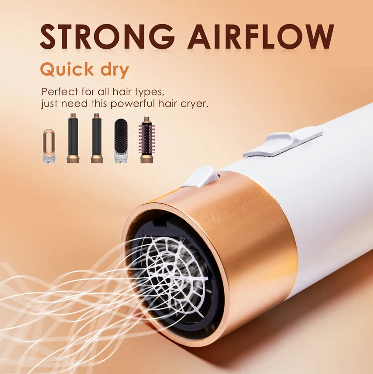 Professional Air Hair Styler 5 In 1 Low 1000W