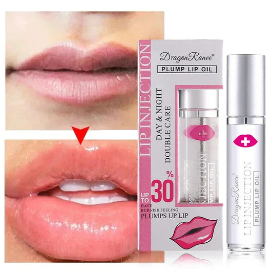 Aceite voluminizador de labios instantáneo