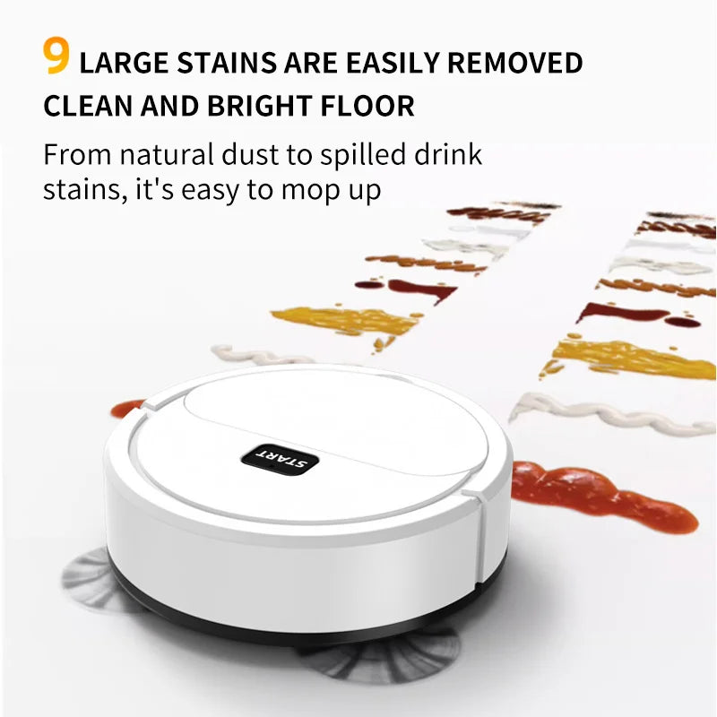 Automatic Portable Mini Home Floor Robotic Vacuum Cleaner