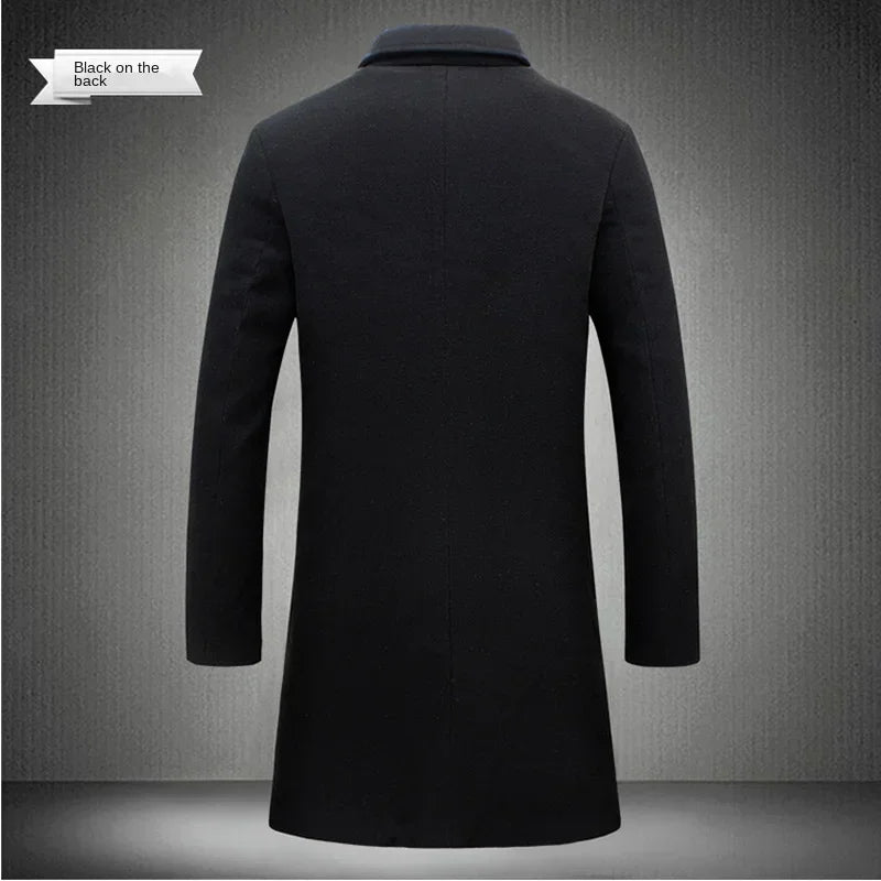 Long cotton coat, Autumn, Winter, 2024 