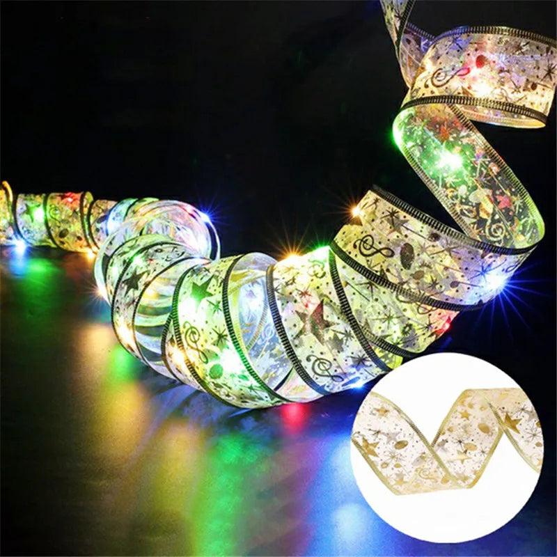 Christmas Decoration LED Ribbon Fairy Lights