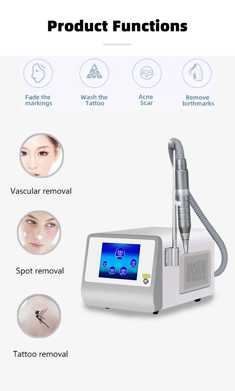 ADG TOP Quality Picosecond Tatto Removal Laser