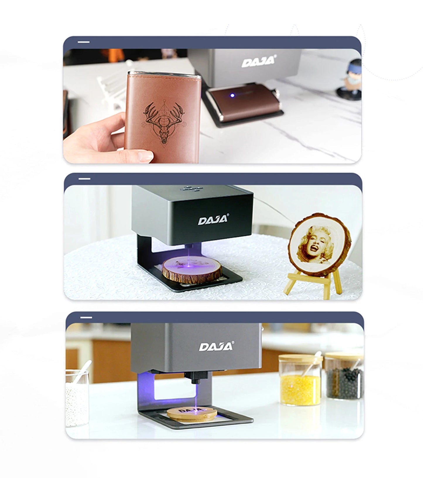 DAJA DJ6 Mini Portable Laser Engraver Diy Bluetooth