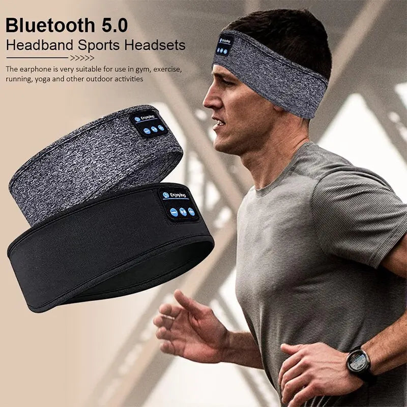 Earphones Sports Sleeping Headband Elastic Wireless Bluetooth