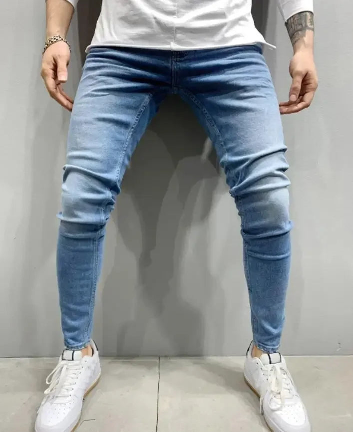 calças slim masculina