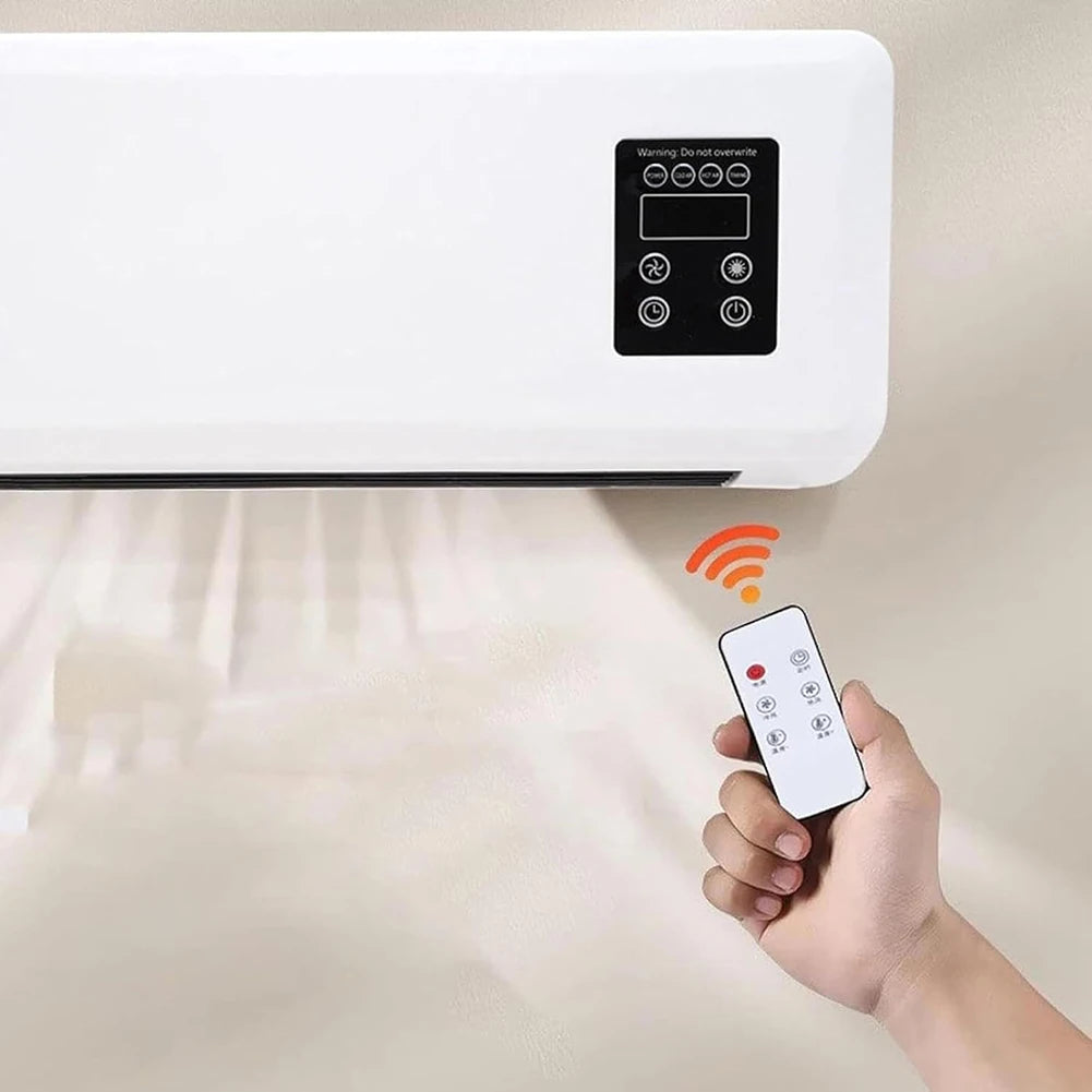 Mini ar condicionado de refrigeração e aquecimento com controle remoto wc, quarto, sala ou coinha