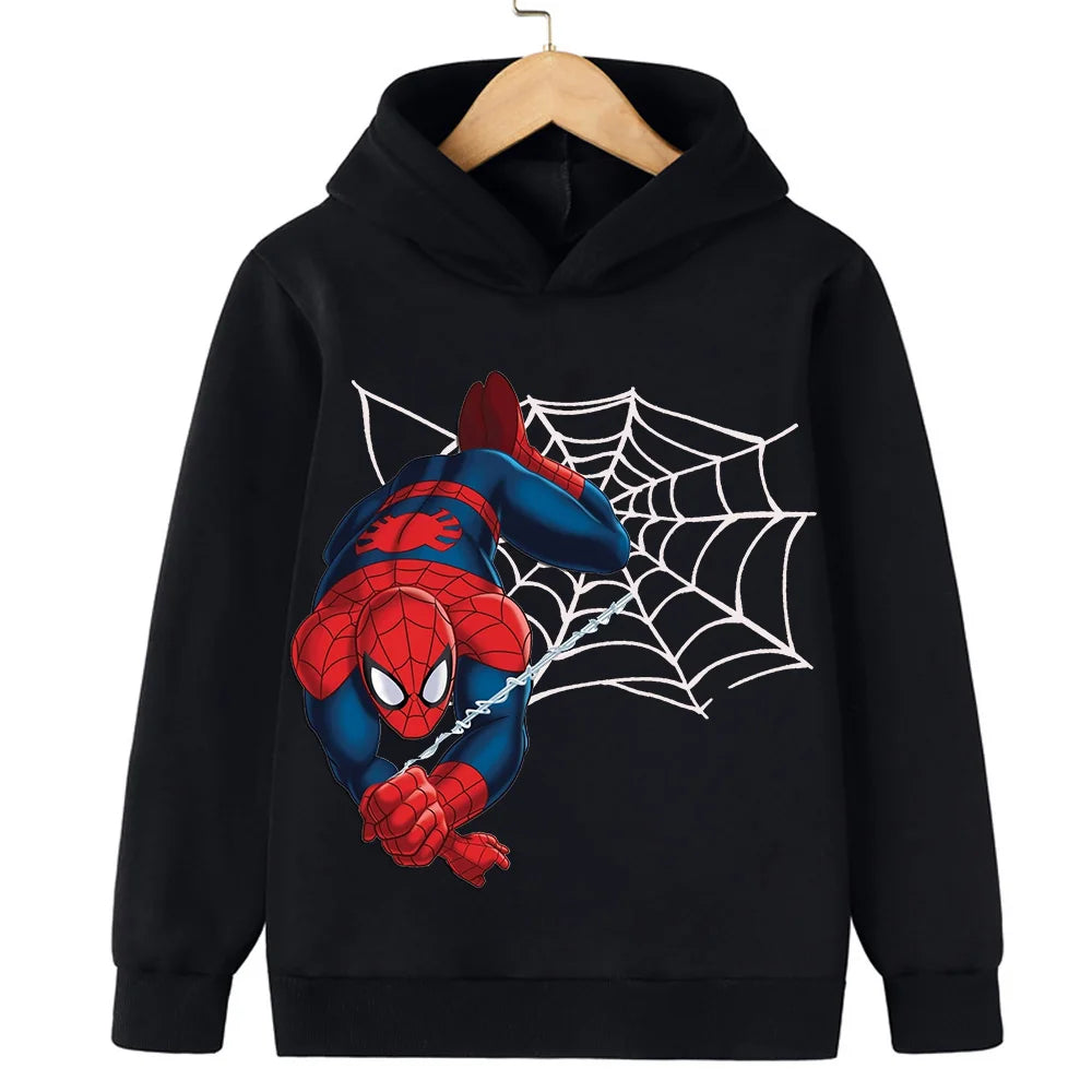 Spiderman hoodie Child coat clothing