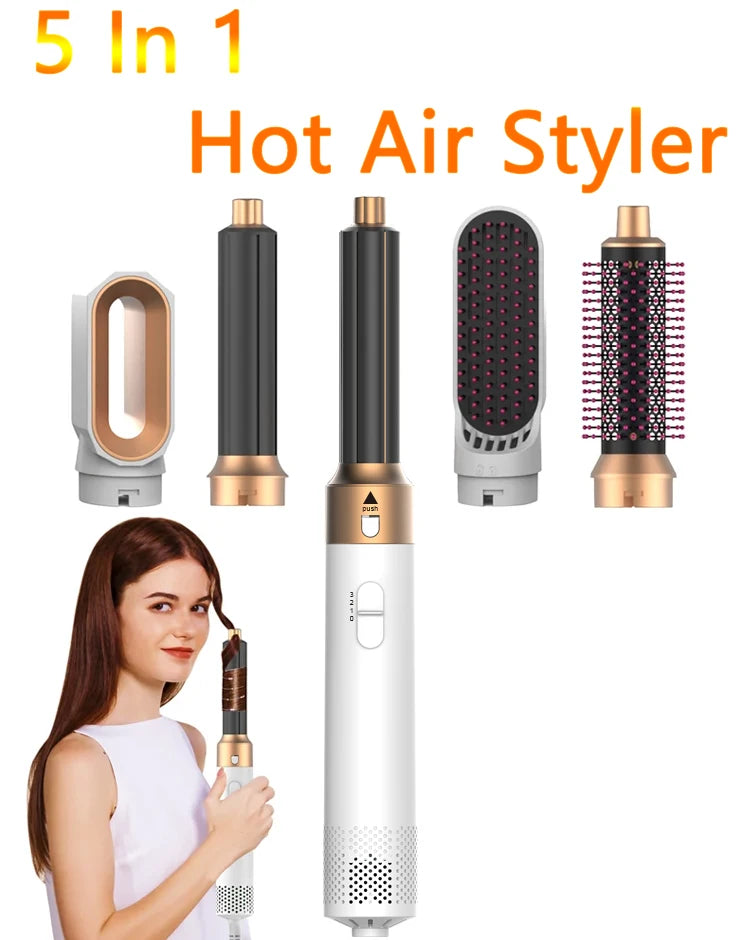 Professional Air Hair Styler 5 In 1 Low 1000W