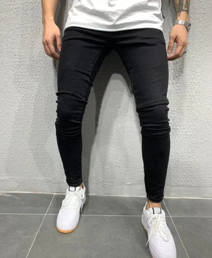 calças slim masculina