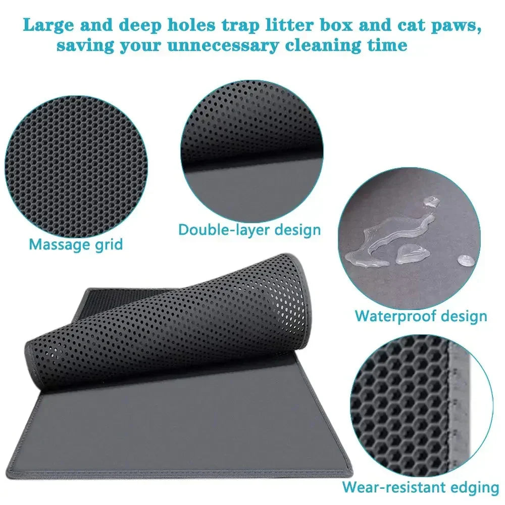 Cat Litter Mat Double Layer