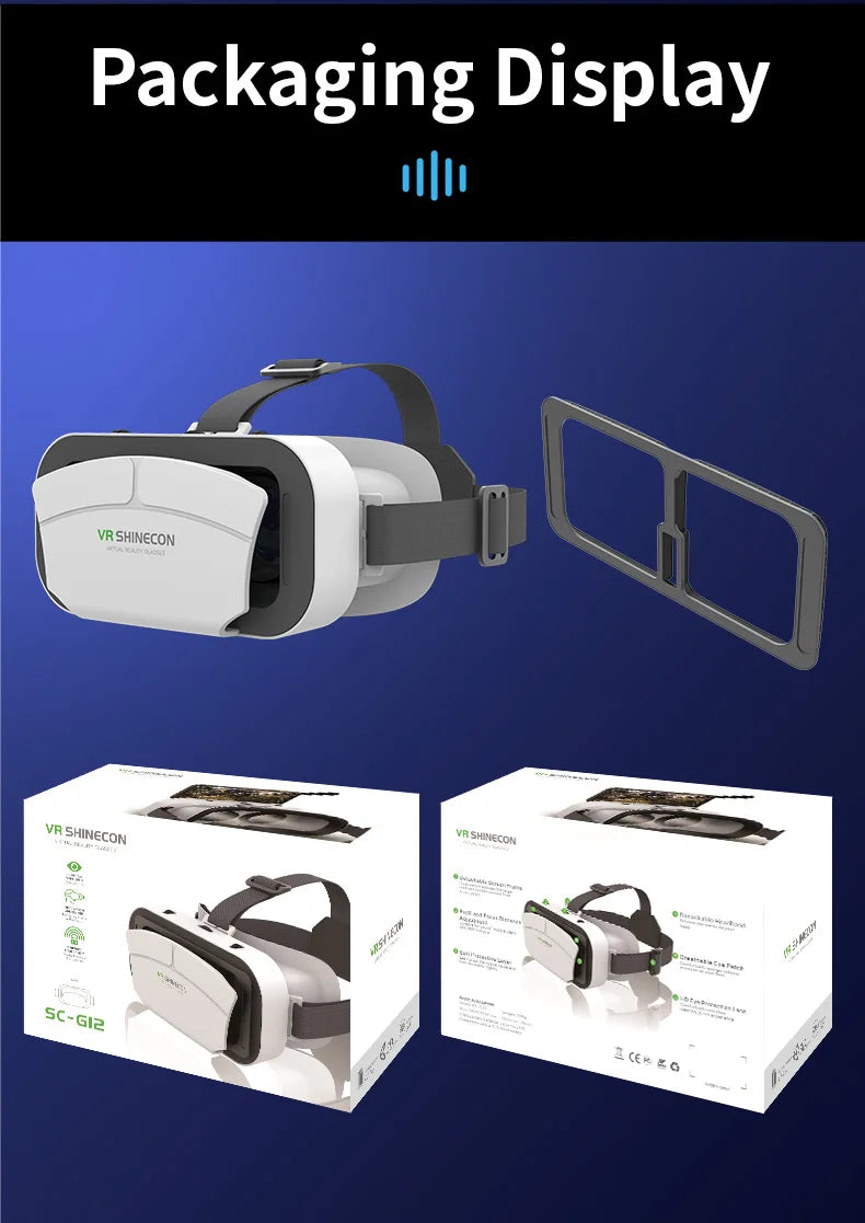 Gafas VR Auriculares de realidad virtual 3D