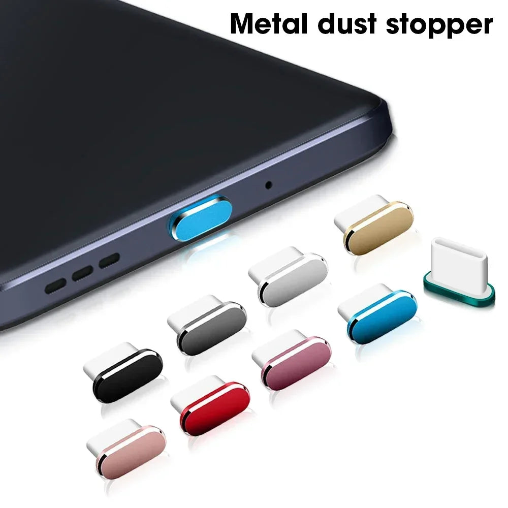 cell phone charging port dust plug