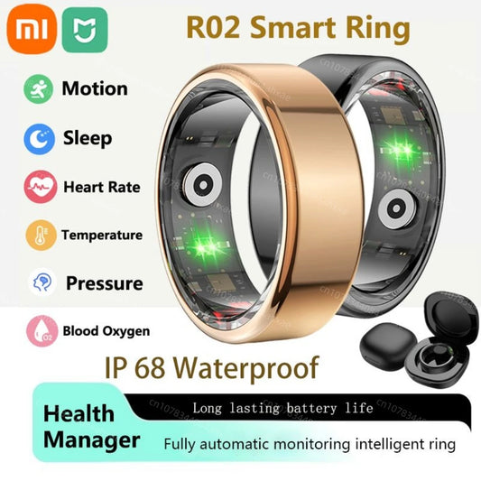 Smart Ring Heart Rate Health Monitor