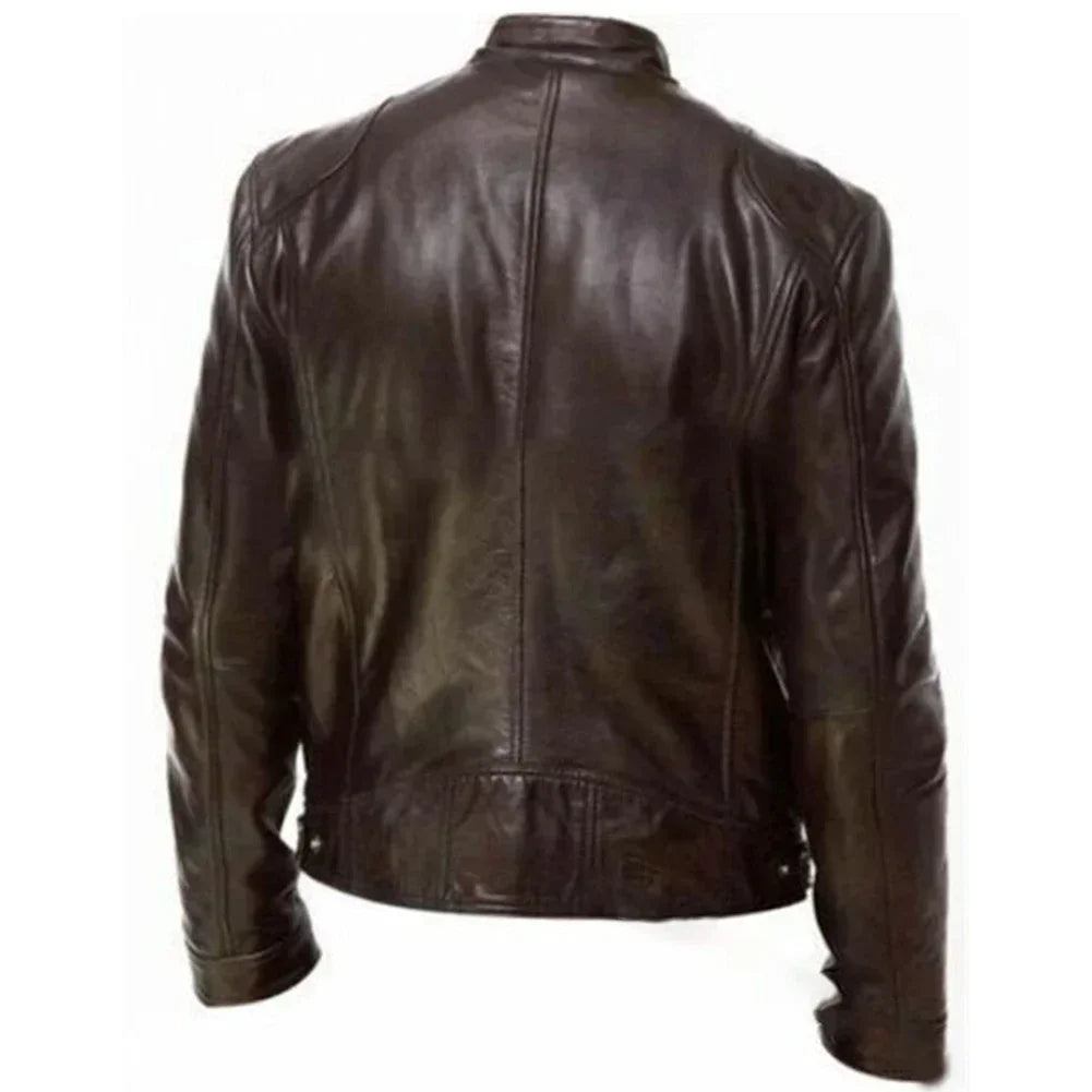 Men's leather jacket