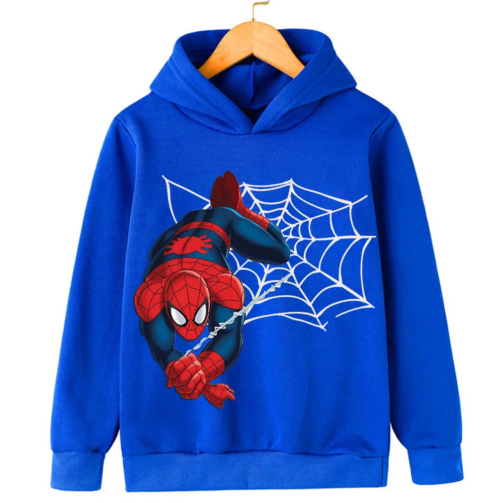 Spiderman hoodie Child coat clothing