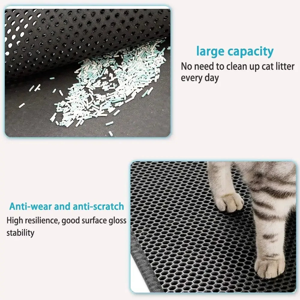 Cat Litter Mat Double Layer