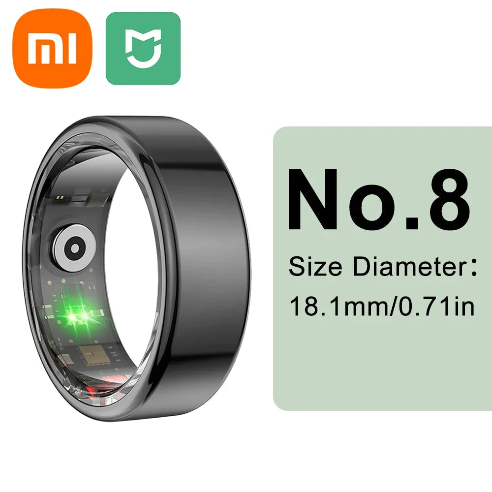 Smart Ring Heart Rate Health Monitor