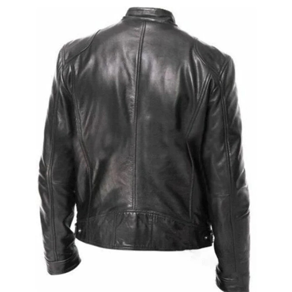 Men's leather jacket