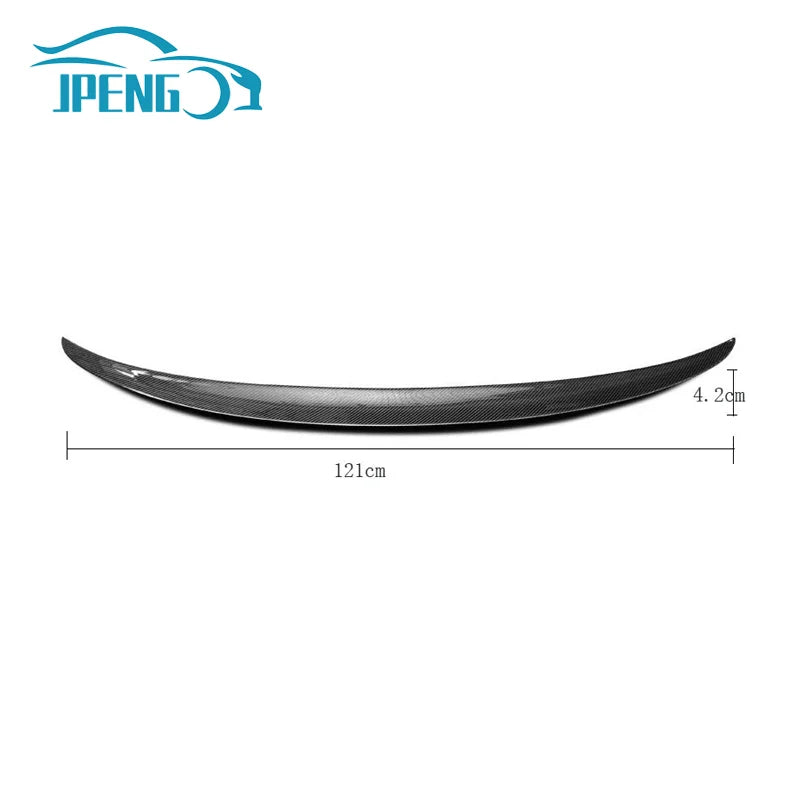 Universal Spoiler Lip Sedan Asa Traseira, WV, BMW, Audi, Peugeot, 121cm Comprimento