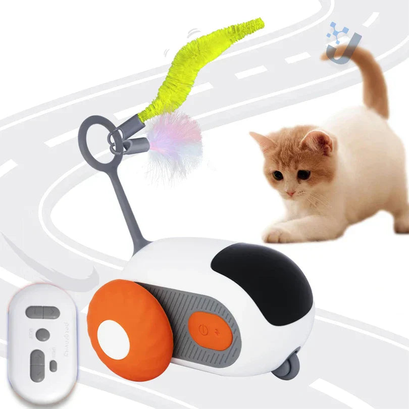 Smart Interactive Car Toy Automatic Moving Remote Mouse