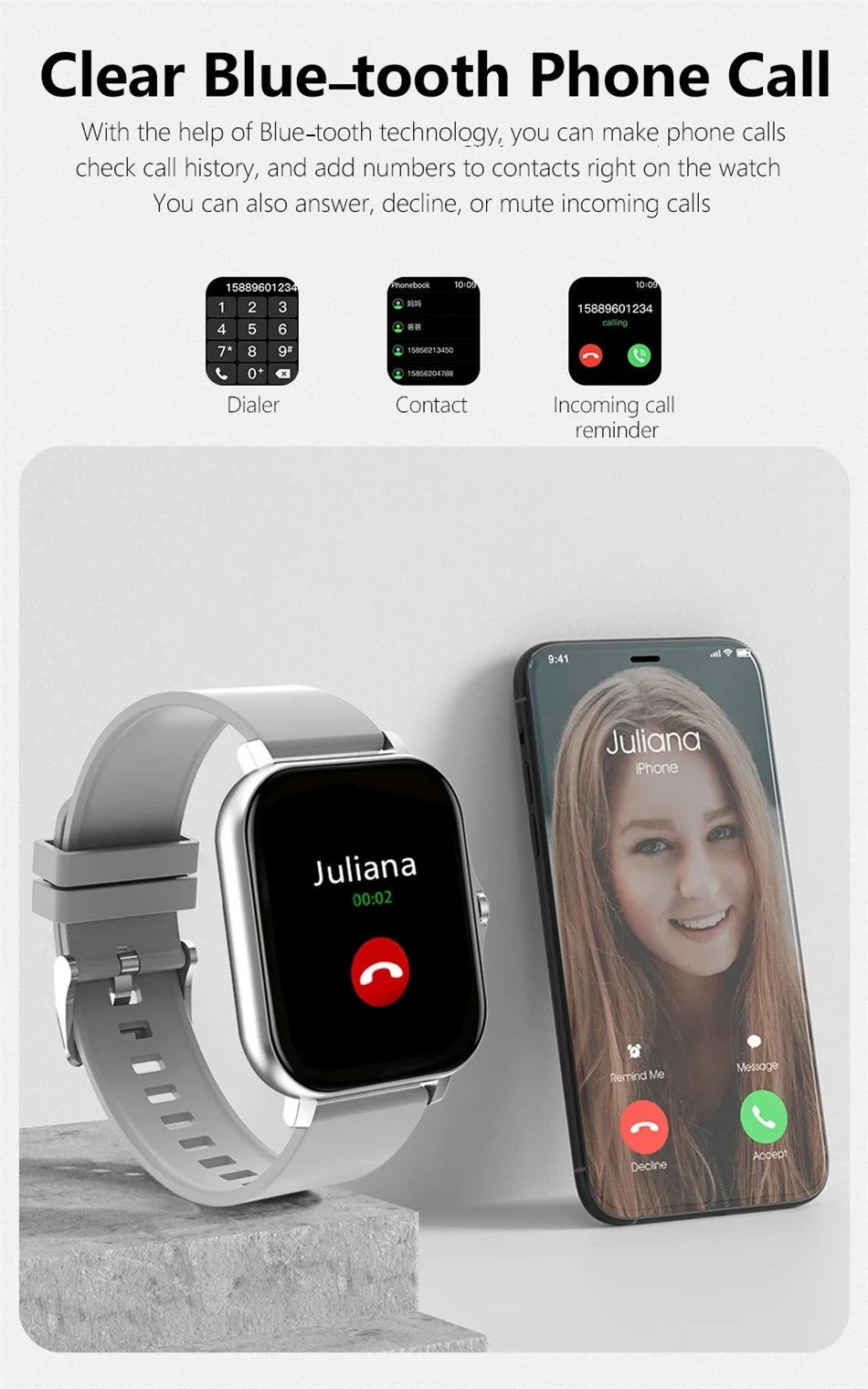 Smart Watch For Men Women