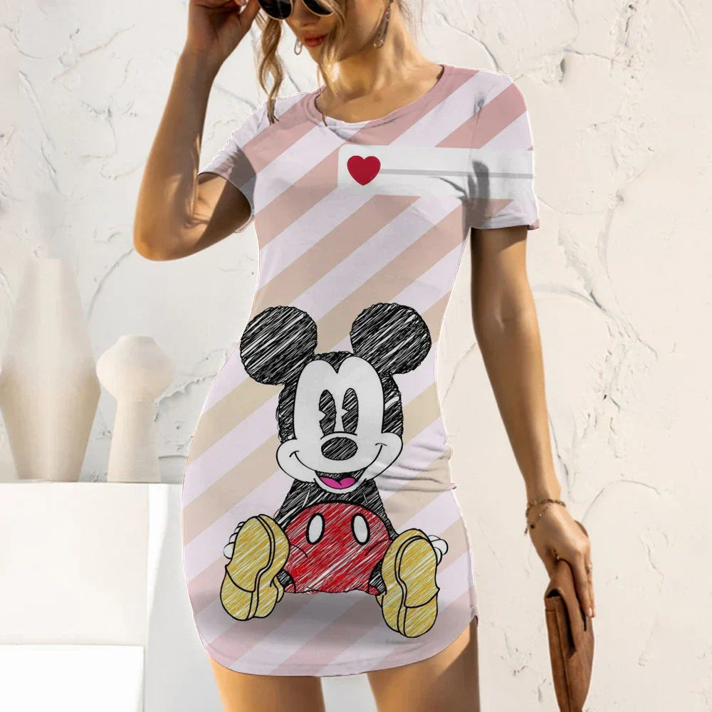 Dress Casual Disney Cartoon Fashion