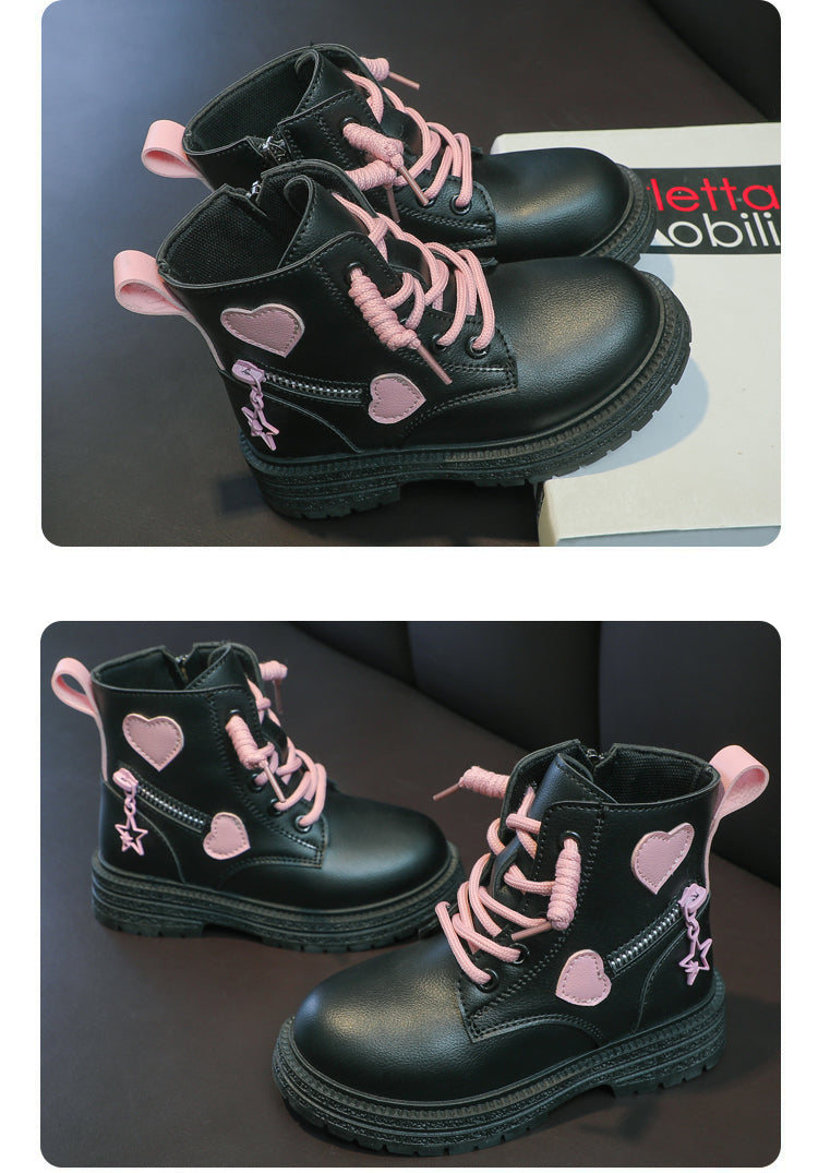 Girls Boots Kids Fashion