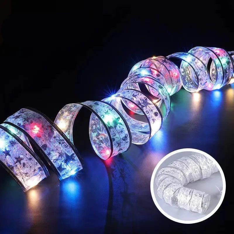 Christmas Decoration LED Ribbon Fairy Lights