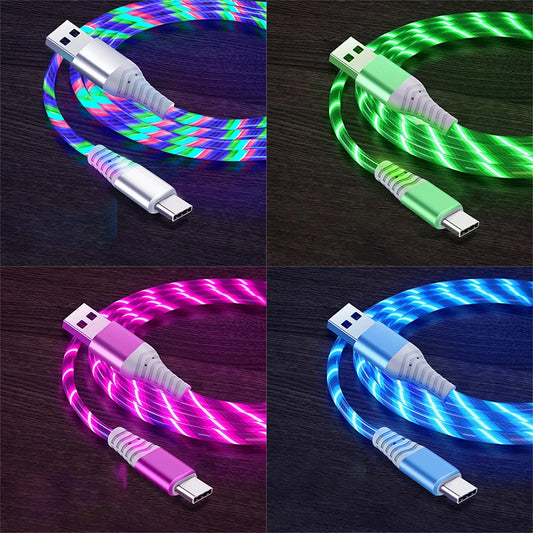 Flow Luminous USB Type C Cable 3A Fast Charging