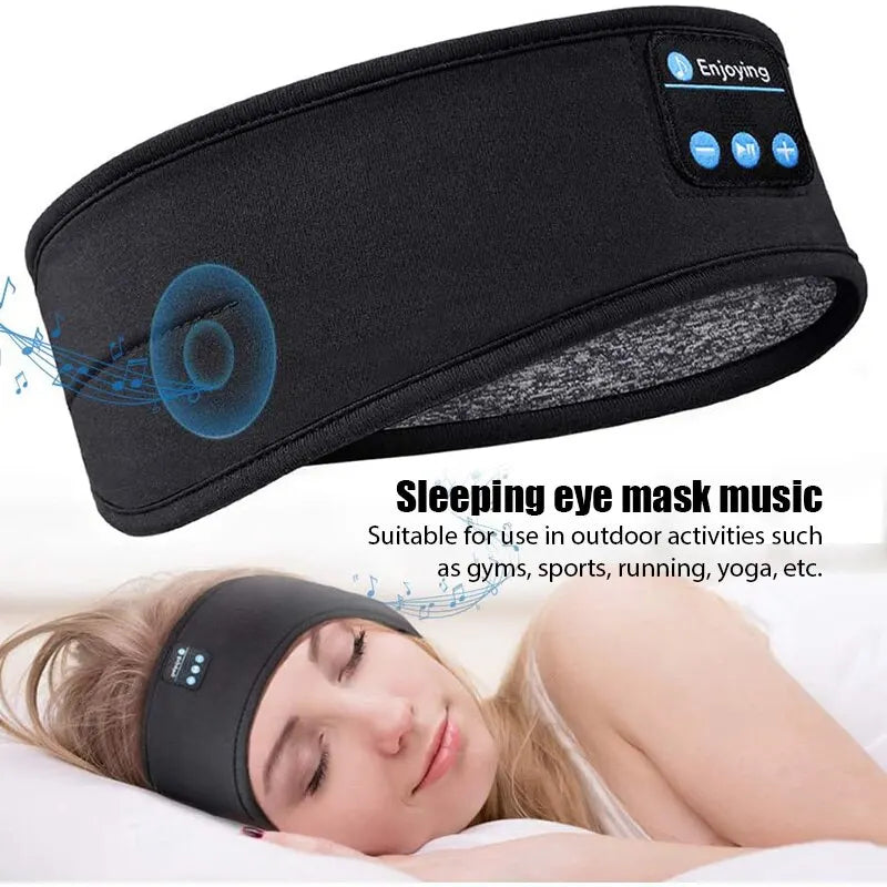 Earphones Sports Sleeping Headband Elastic Wireless Bluetooth