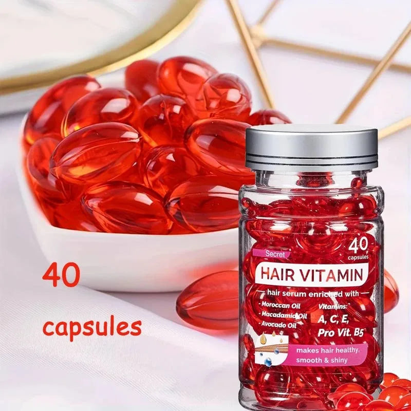 Agam Vitamin Oil Hair Care Essence 40 Capsules