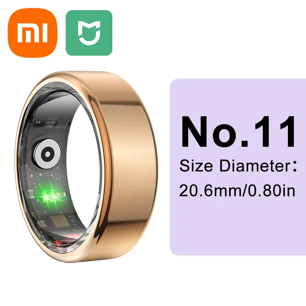 Smart Ring Heart Rate Health Monitor