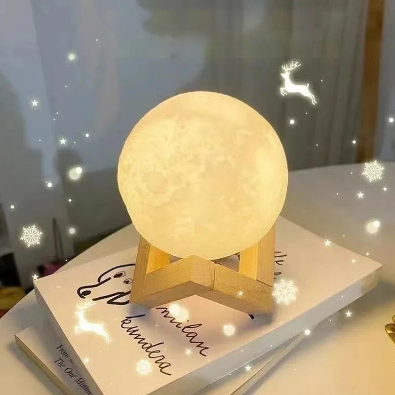 Moon Night Light Planet Lights Home Decorations 8cm