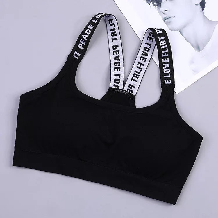 Letter strap back underwear women