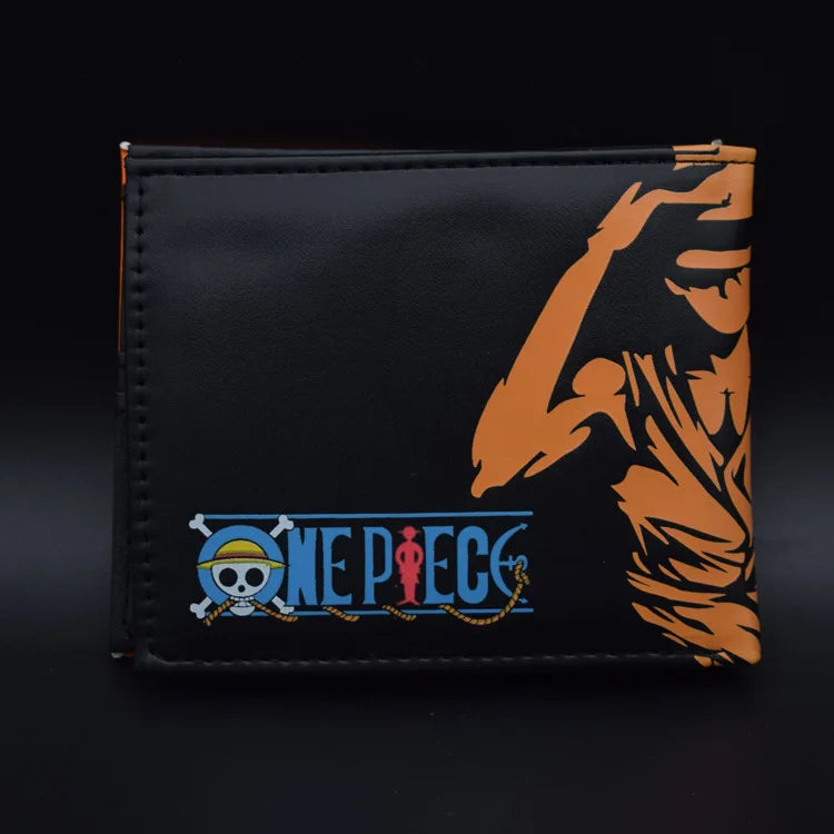 Cartera Plegable Figuras De Anime De Una Pieza Luffy