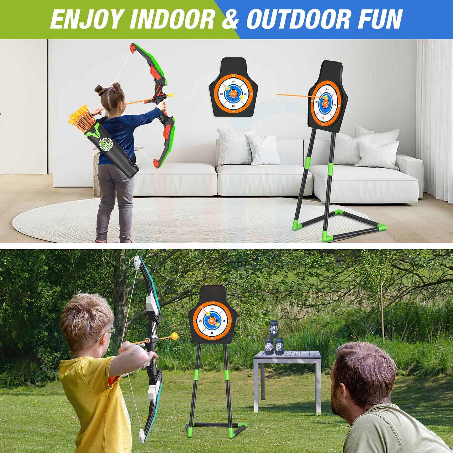 Bow And Arrows For Children Kids