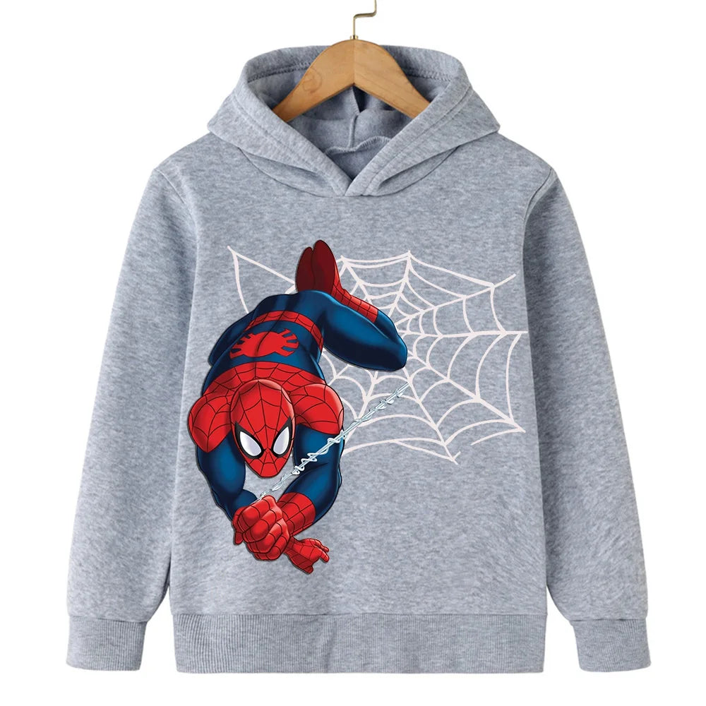 Spiderman hoodie Child coat clothing