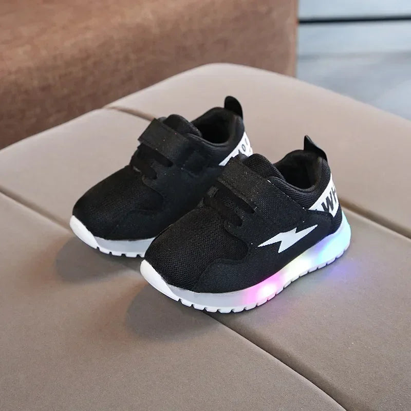 Shoes kids Baby Girls, boys Toddler Shoes with Light Up Luminous