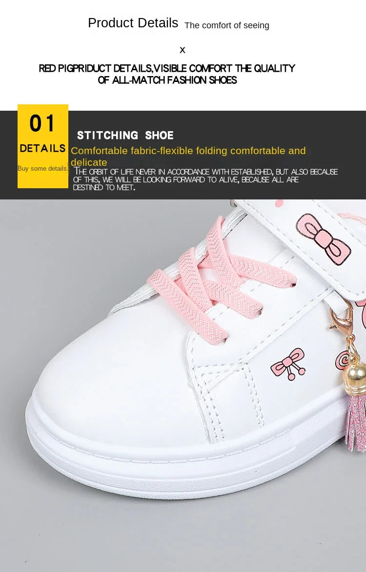 Sanrio Girls's Fashion Sneakers Kid's Anti-skid