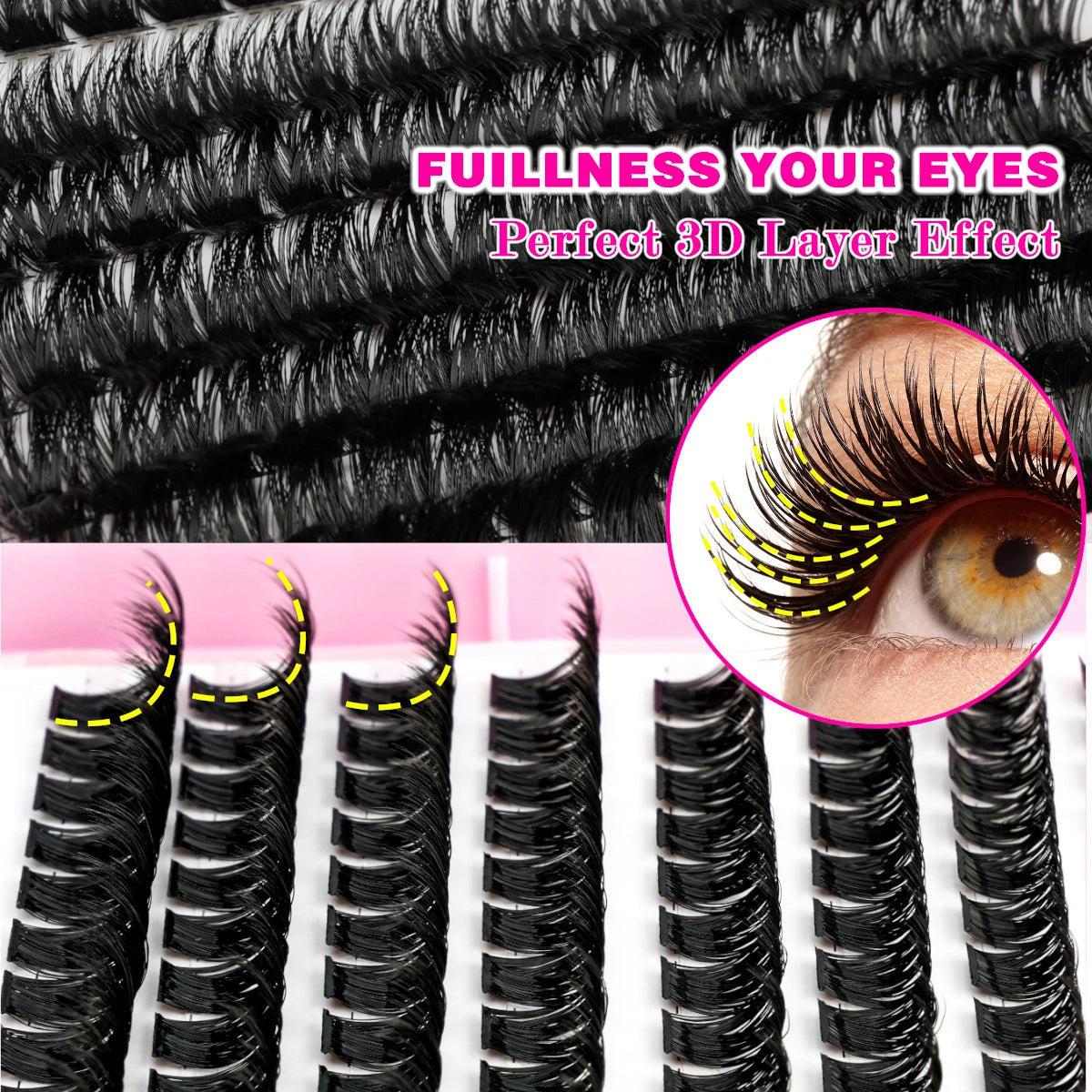 Individual Lashes 40D/60D/80D