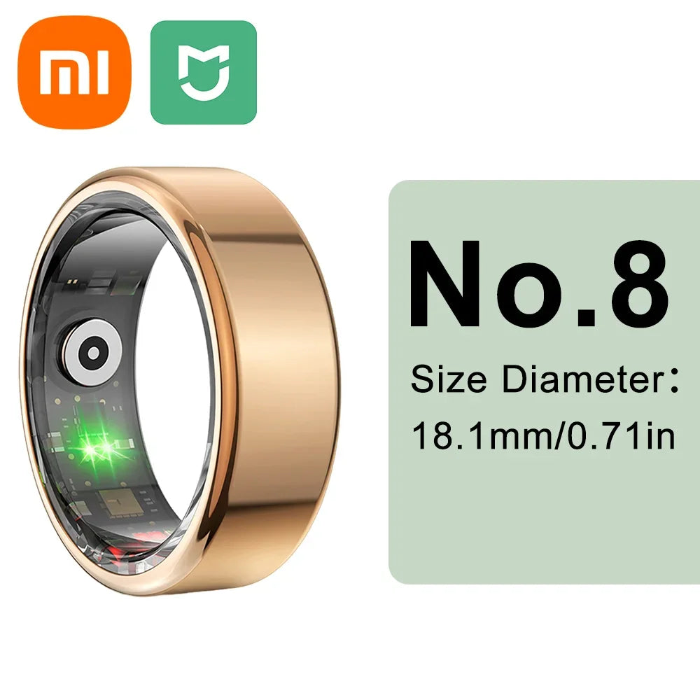 Smart Ring Heart Rate Health Monitor